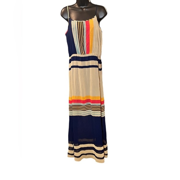 Daniel Cremieux Striped Maxi Dress - Picture 2 of 5